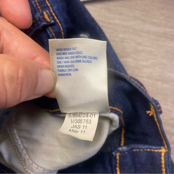 Blue‎ Wide Leg Flare Jeans 70s Inspired Size 8 - Picture 10 of 10